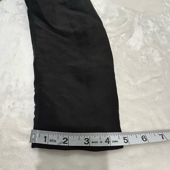 Lauren Ralph Lauren 100% Silk  Black Formal Blazer Tailored Design size 2 Petite - Picture 10 of 15